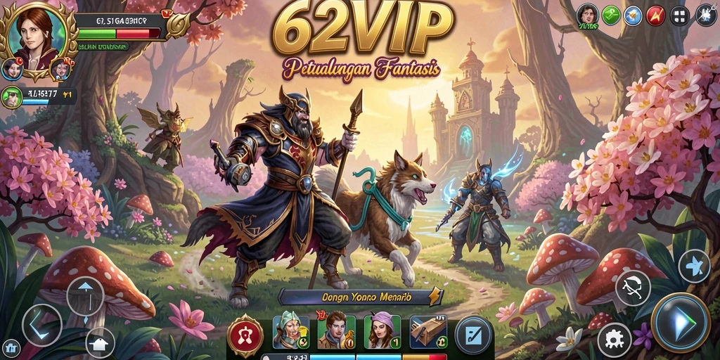 Tampilan gameplay RPG yang menegangkan dan mendebarkan.