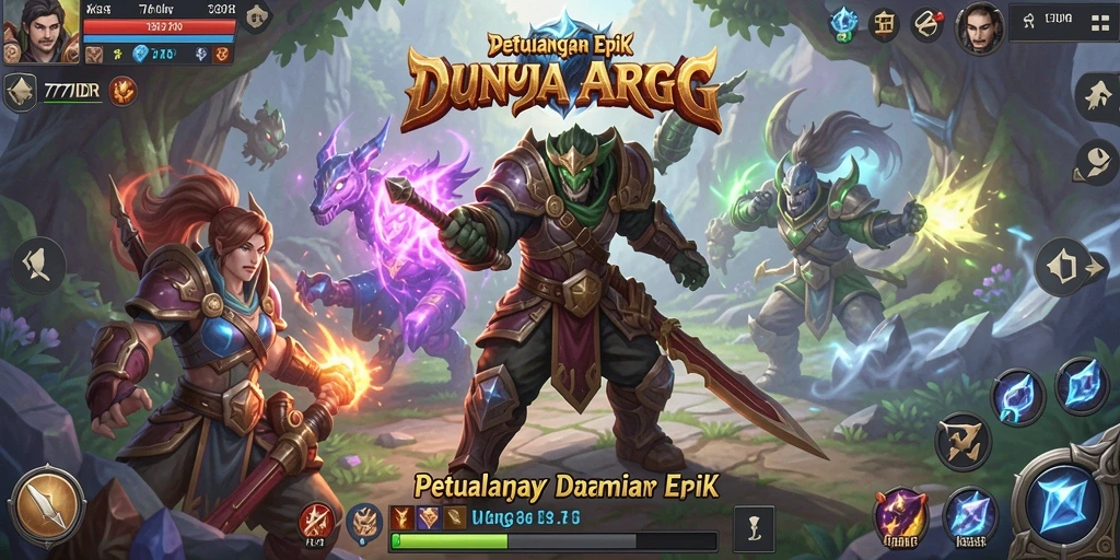 Gameplay menakjubkan dari 777IDR dalam dunia ARPG yang luas.