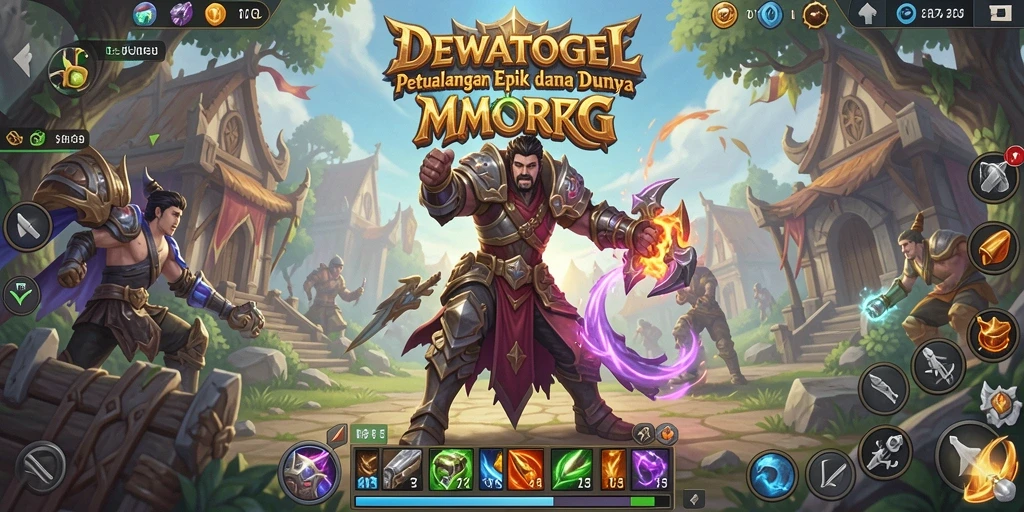 Gameplay DEWATOGEL yang menakjubkan dan mengasyikkan dalam dunia MMORPG.