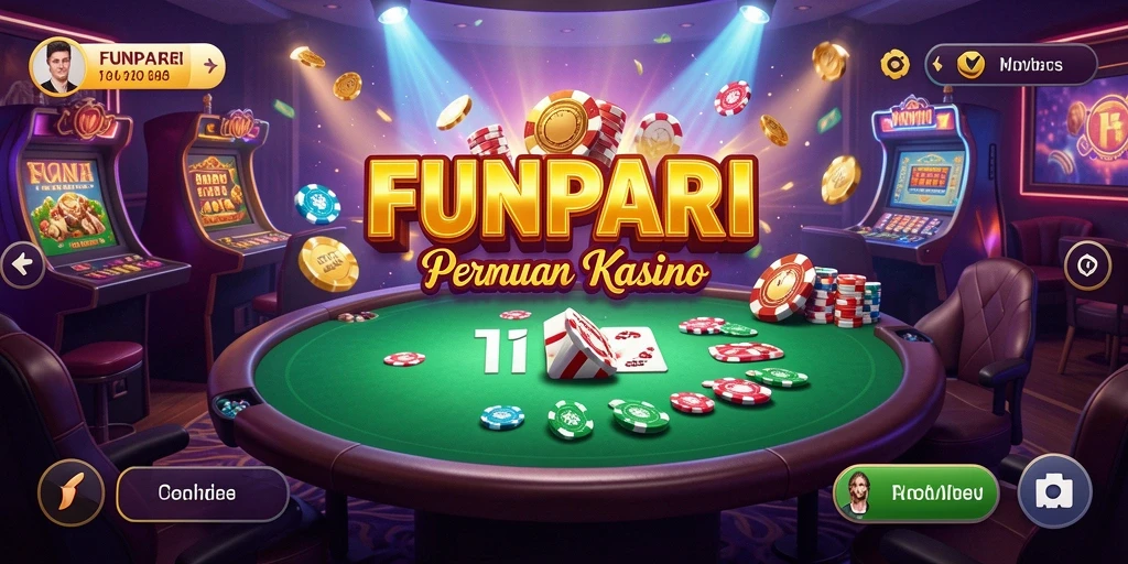 Tampilan menarik dari gameplay Kasino di FUNPARI yang mengasyikkan.