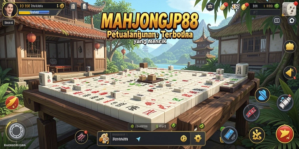 Tampak gameplay seru di dunia terbuka MAHJONGJP88.