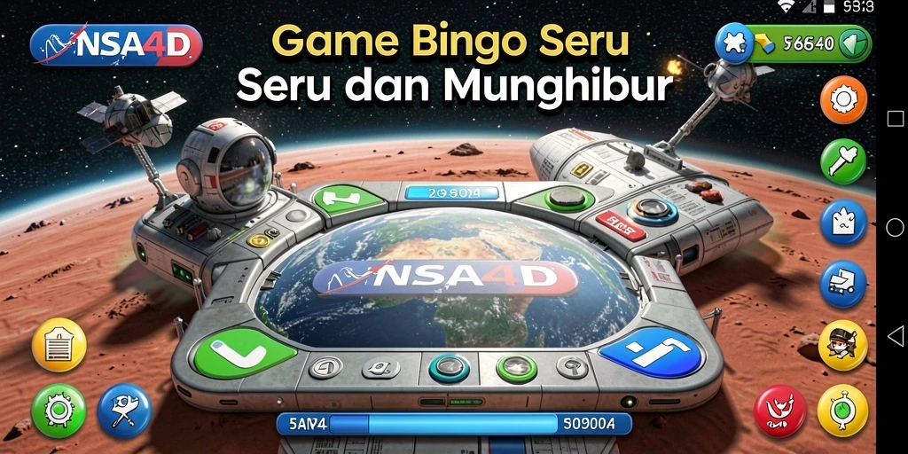 Gameplay Bingo menarik di NASA4D dengan berbagai mode seru.