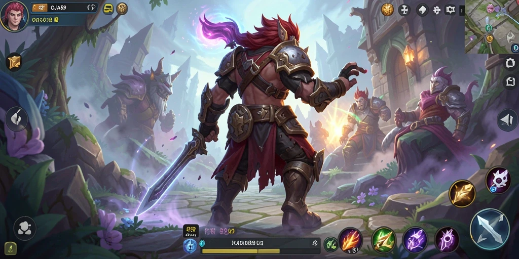 Tampilan menakjubkan dari gameplay OJA89 yang seru di dunia ARPG.