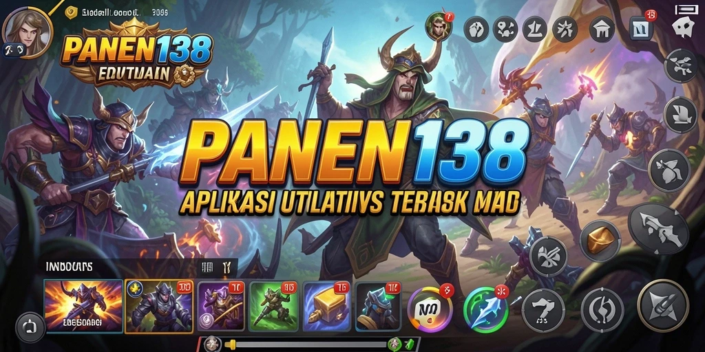 Tampilan antarmuka utama aplikasi PANEN138 untuk efisiensi penggunaan.
