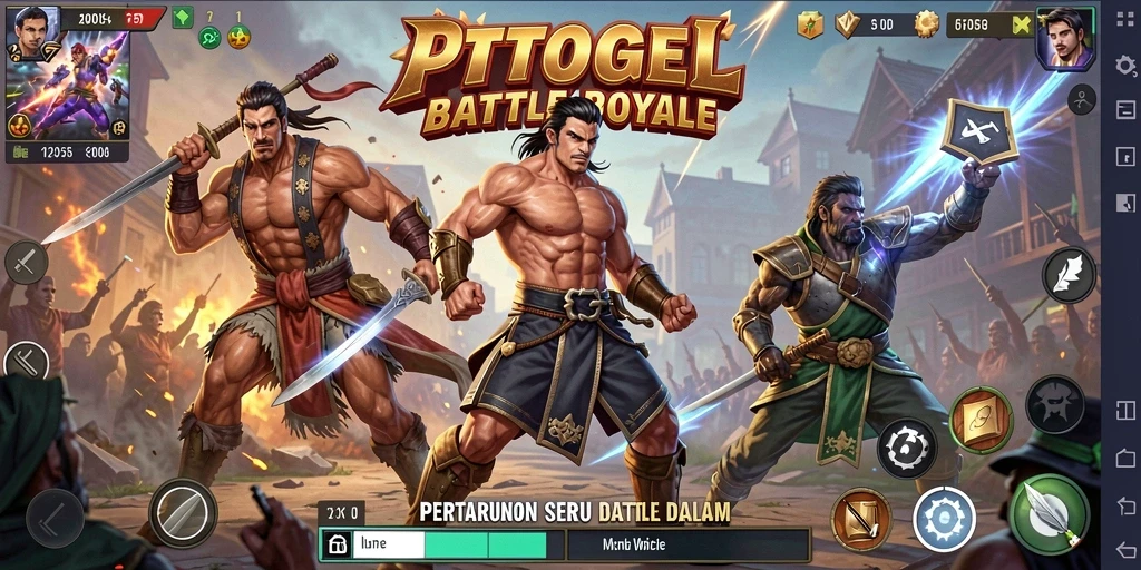 Gameplay mendebarkan dalam pertempuran di PTTOGEL.