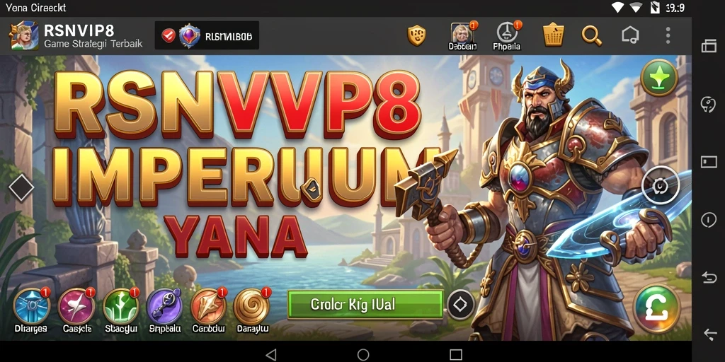 Tampilan gameplay RSNVIP8 yang memukau dan strategis