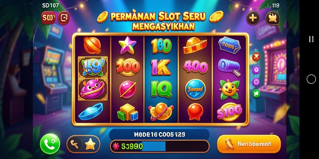 Gameplay menakjubkan SD107 dengan tema slot yang menarik.