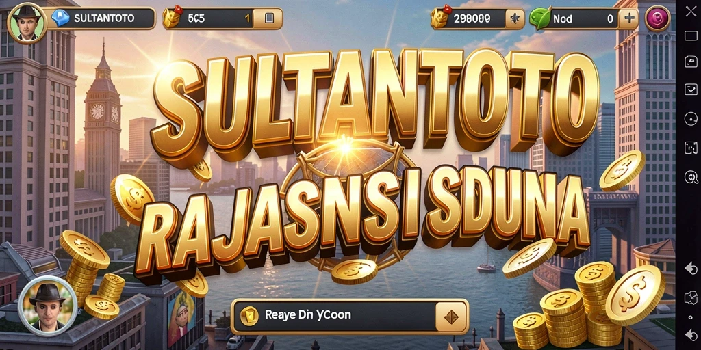 Tampilan gameplay menarik di <strong>SULTANTOTO</strong> dengan elemen Tycoon yang mendalam.